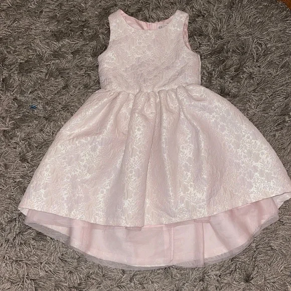H&M | Dresses | Hm Girls Blush Pink Tulle Dress 67y | Poshmark